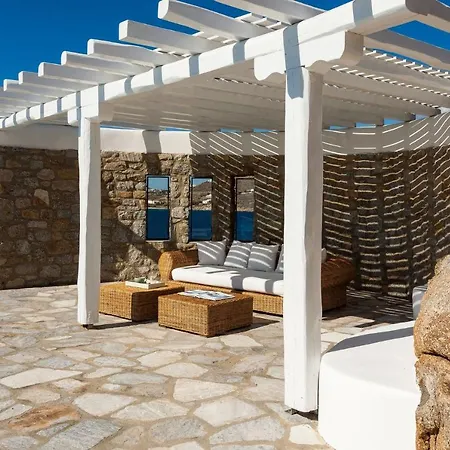 Villa Presidential Mykonos Poseidonia 5 Bedrooms Stunning Sea Views Psarrou