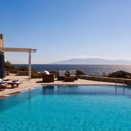 Presidential Mykonos Poseidonia 5 Bedrooms Stunning Sea Views Psarrou