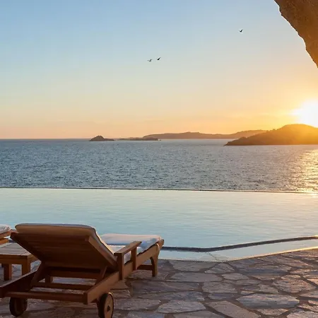 Presidential Mykonos Poseidonia 5 Bedrooms Stunning Sea Views Psarrou